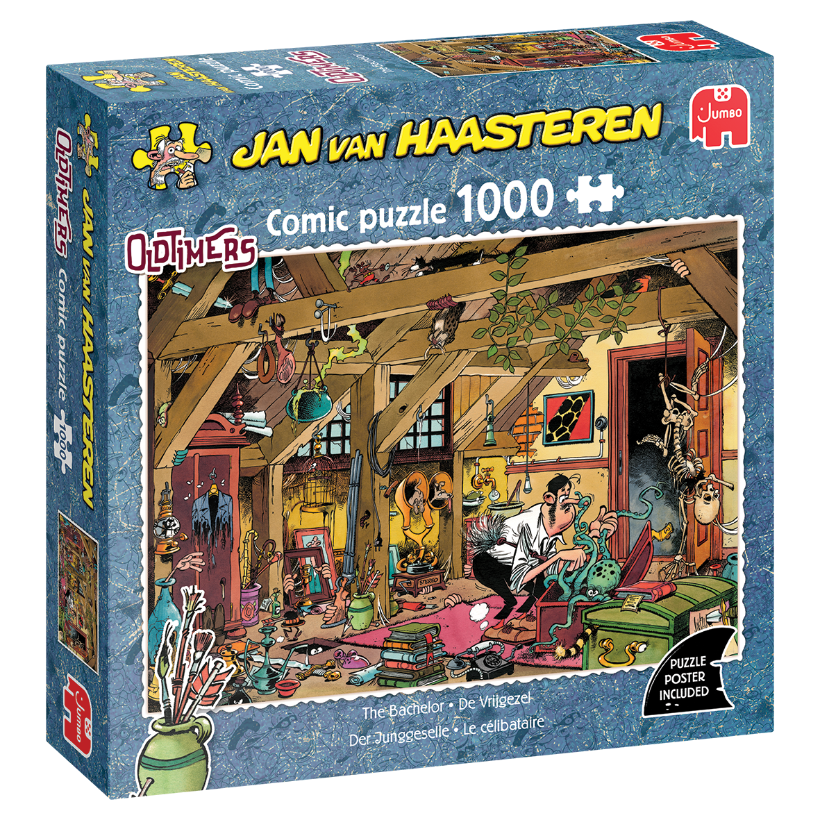 Jan van Haasteren Oldtimers - De Vrijgezel (1000 stukjes)