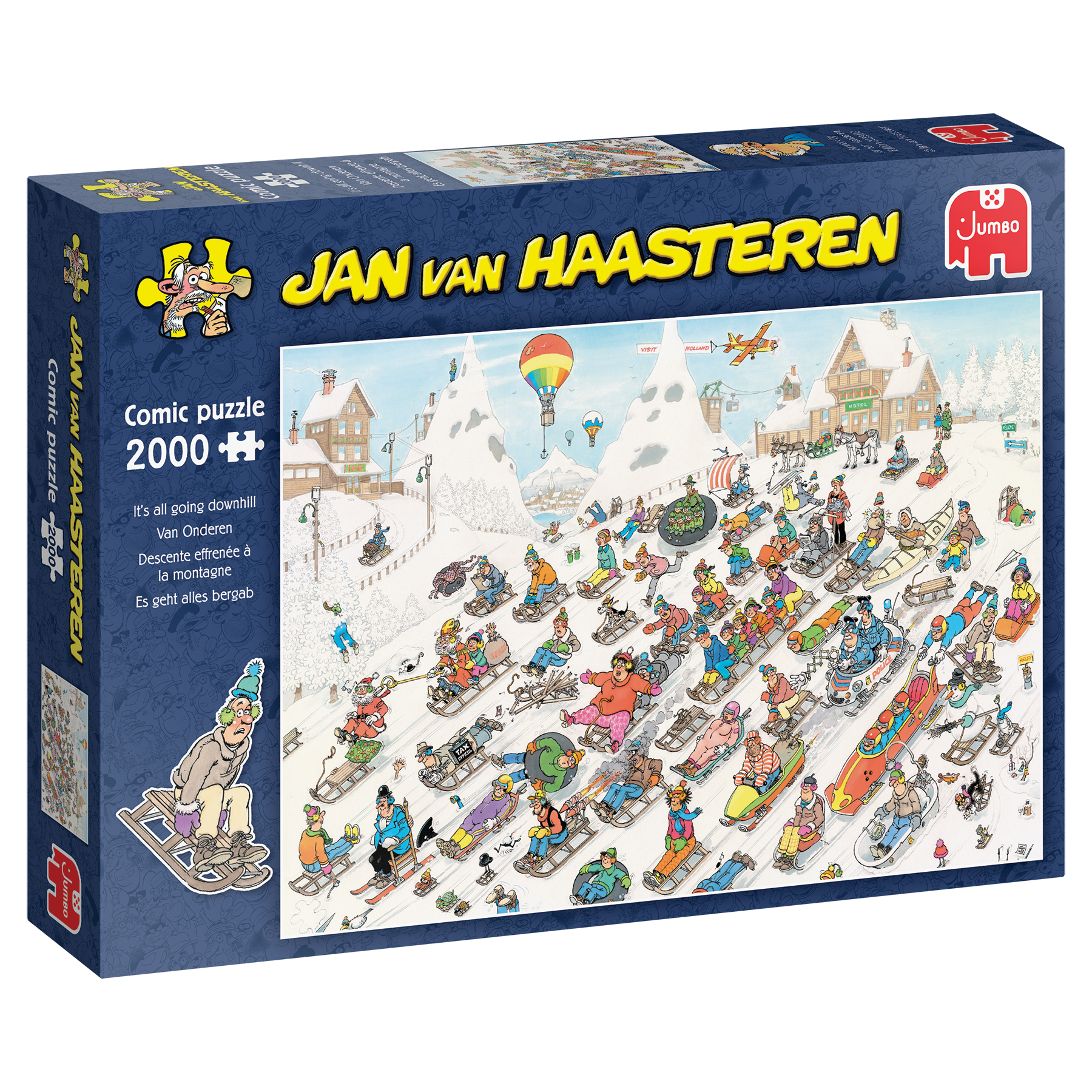 Jan van Haasteren - Van onderen (2000 stukjes)