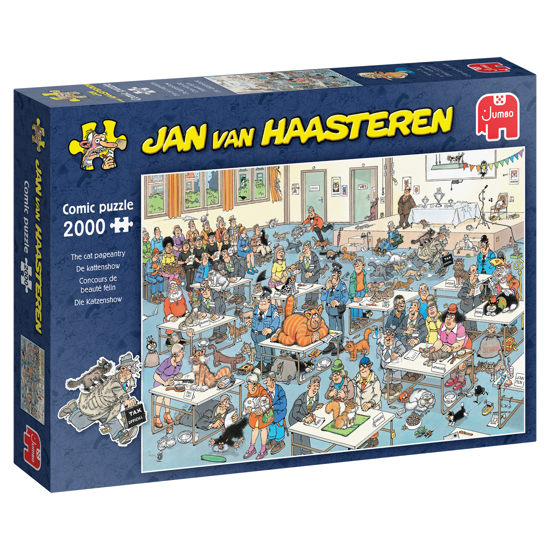 Jan van Haasteren - Kattenshow (2000 stukjes)