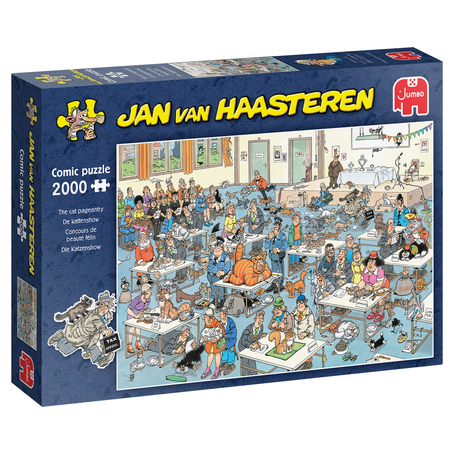 Jan van Haasteren -Die Katzenshow - 2000 Teile