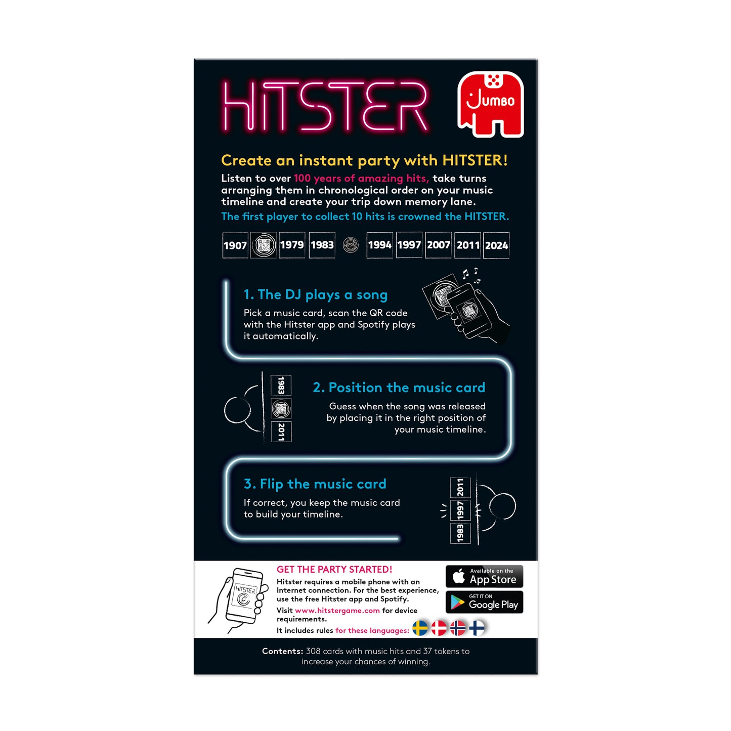 Hitster - Original (Nordics english)