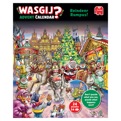 Wasgij Christmas Advent Calendar - Reindeer Rumpus!