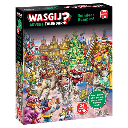 Wasgij Christmas Advent Calendar - Reindeer Rumpus!