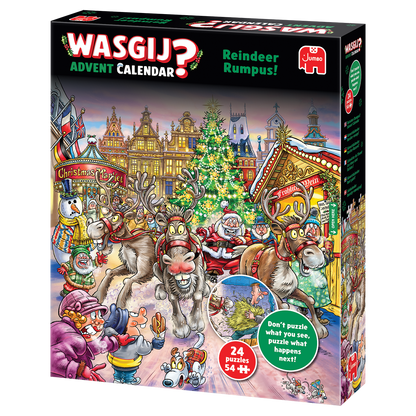 Wasgij Christmas Advent Calendar - Reindeer Rumpus!