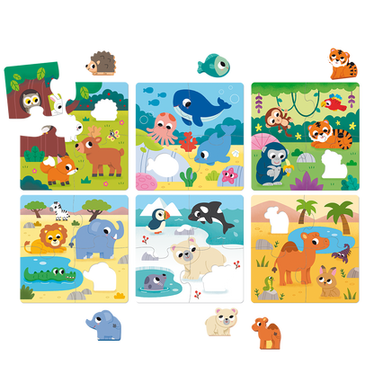 6 Habitat Puzzle