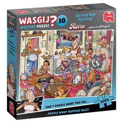 Wasgij Retro Mystery 10 - Spring has Sprung! (1000 pieces)