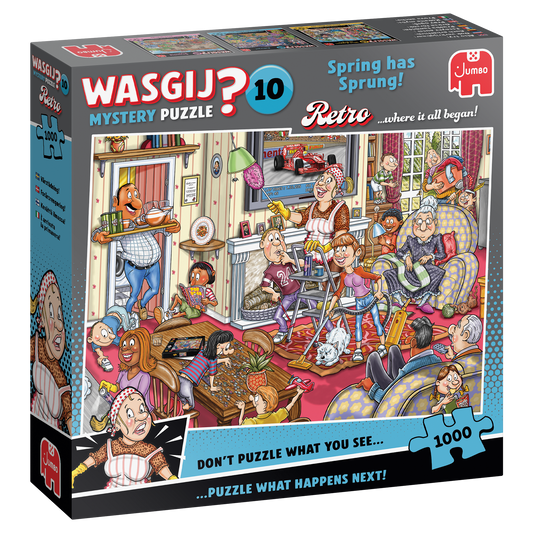 Wasgij Retro Mystery 10 - Spring has Sprung! (1000 pieces)