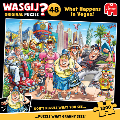 Wasgij Original 48 - What Happens in Vegas! (1000 pieces)