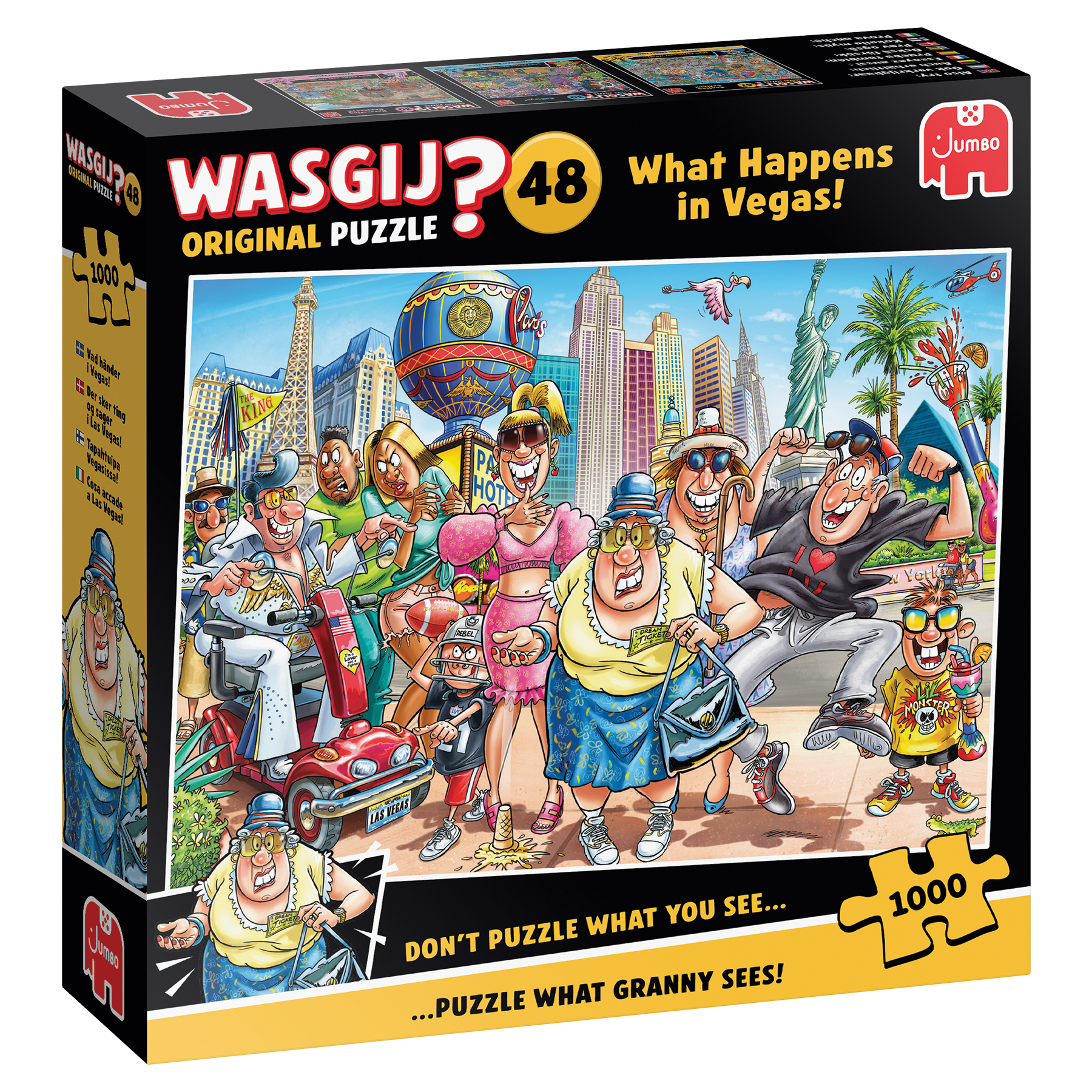 Wasgij Original 48 - What Happens in Vegas! (1000 pieces)