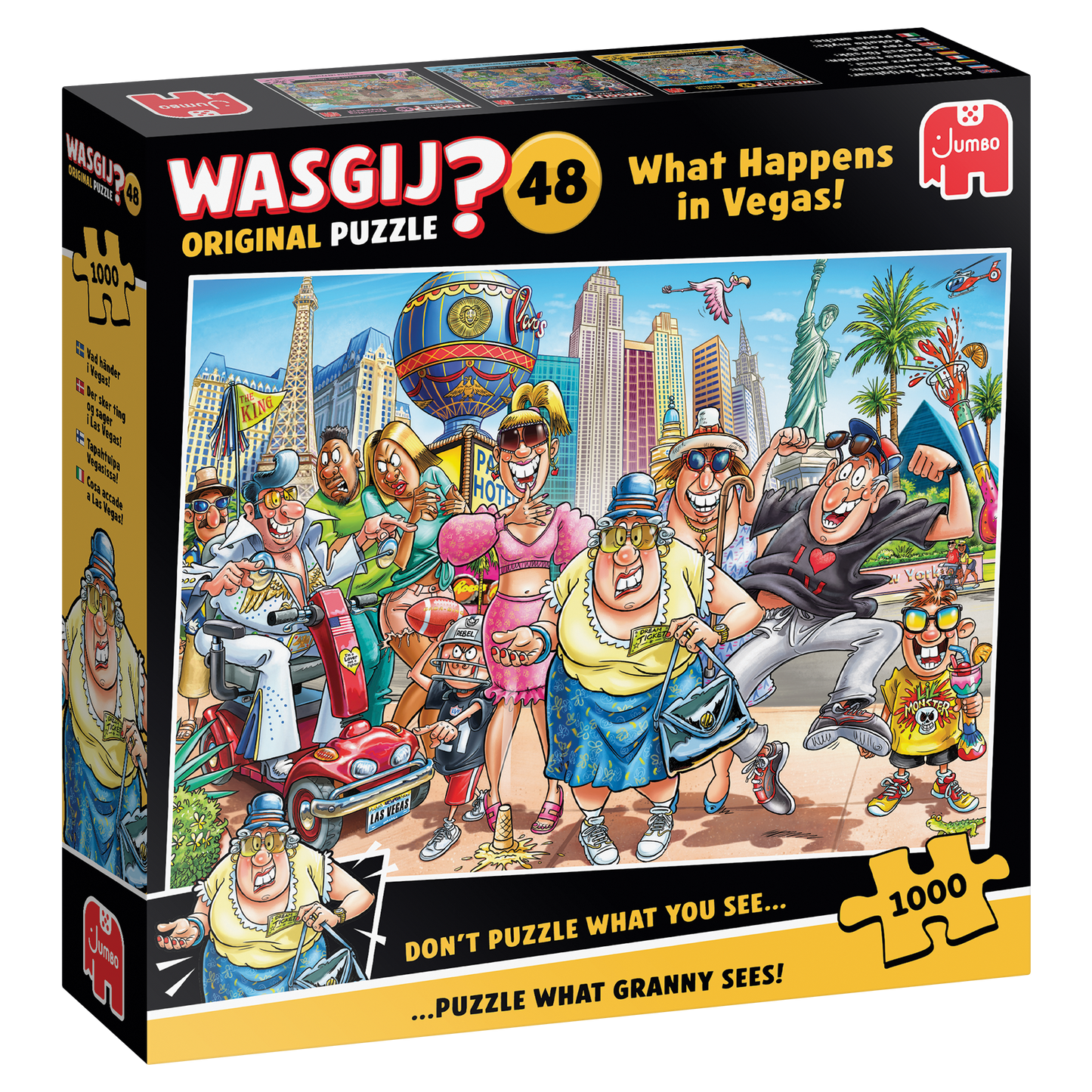 Wasgij Original 48 - What Happens in Vegas! (1000 pieces)