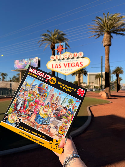 Wasgij Original 48 - What Happens in Vegas! (1000 pieces)
