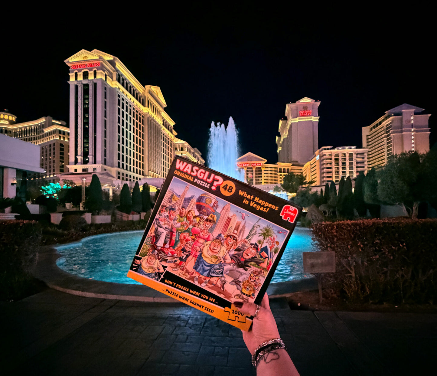 Wasgij Original 48 - What Happens in Vegas! (1000 pieces)