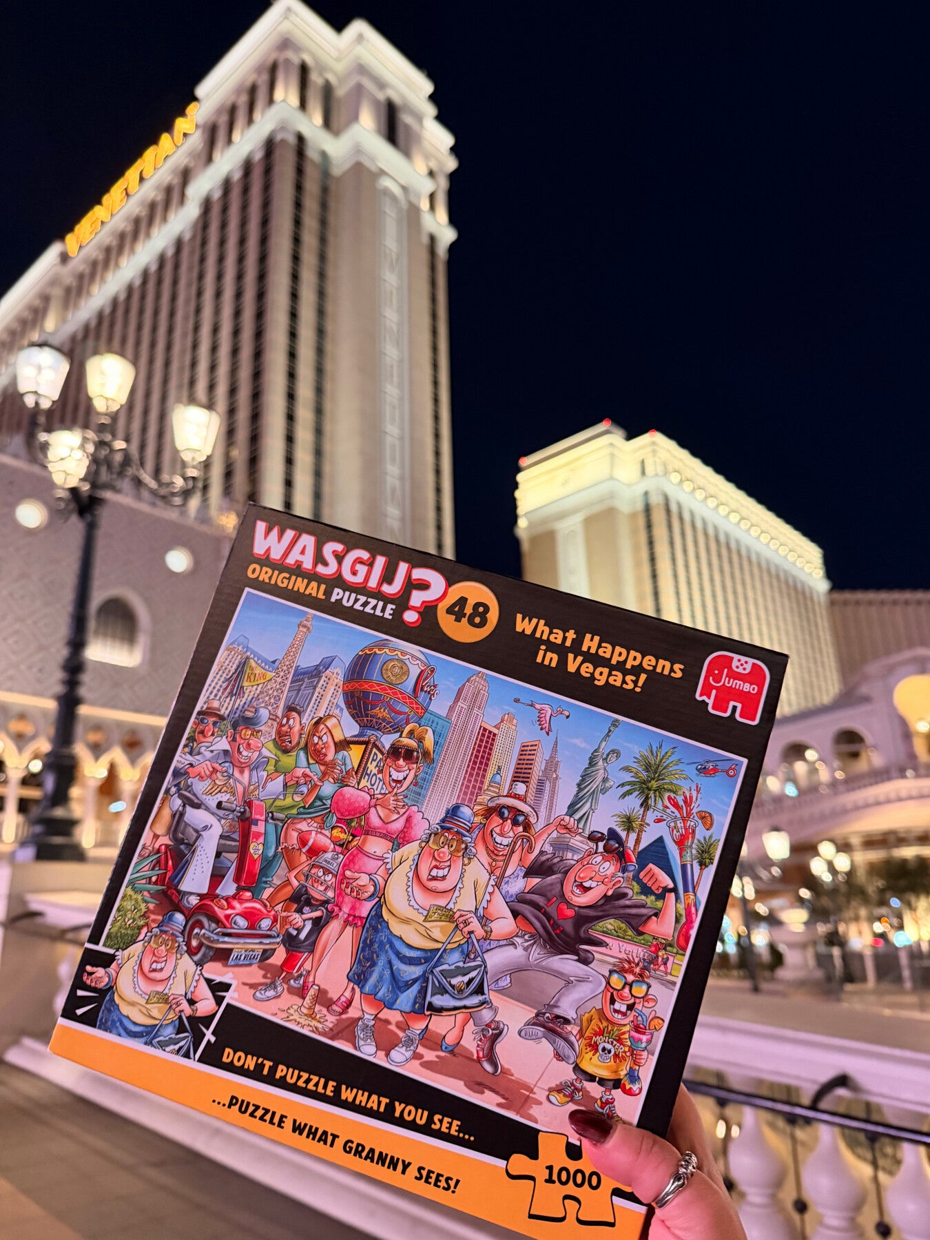 Wasgij Original 48 - What Happens in Vegas! (1000 pieces)