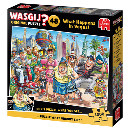Wasgij Original 48 - What Happens in Vegas! (1000 pieces)