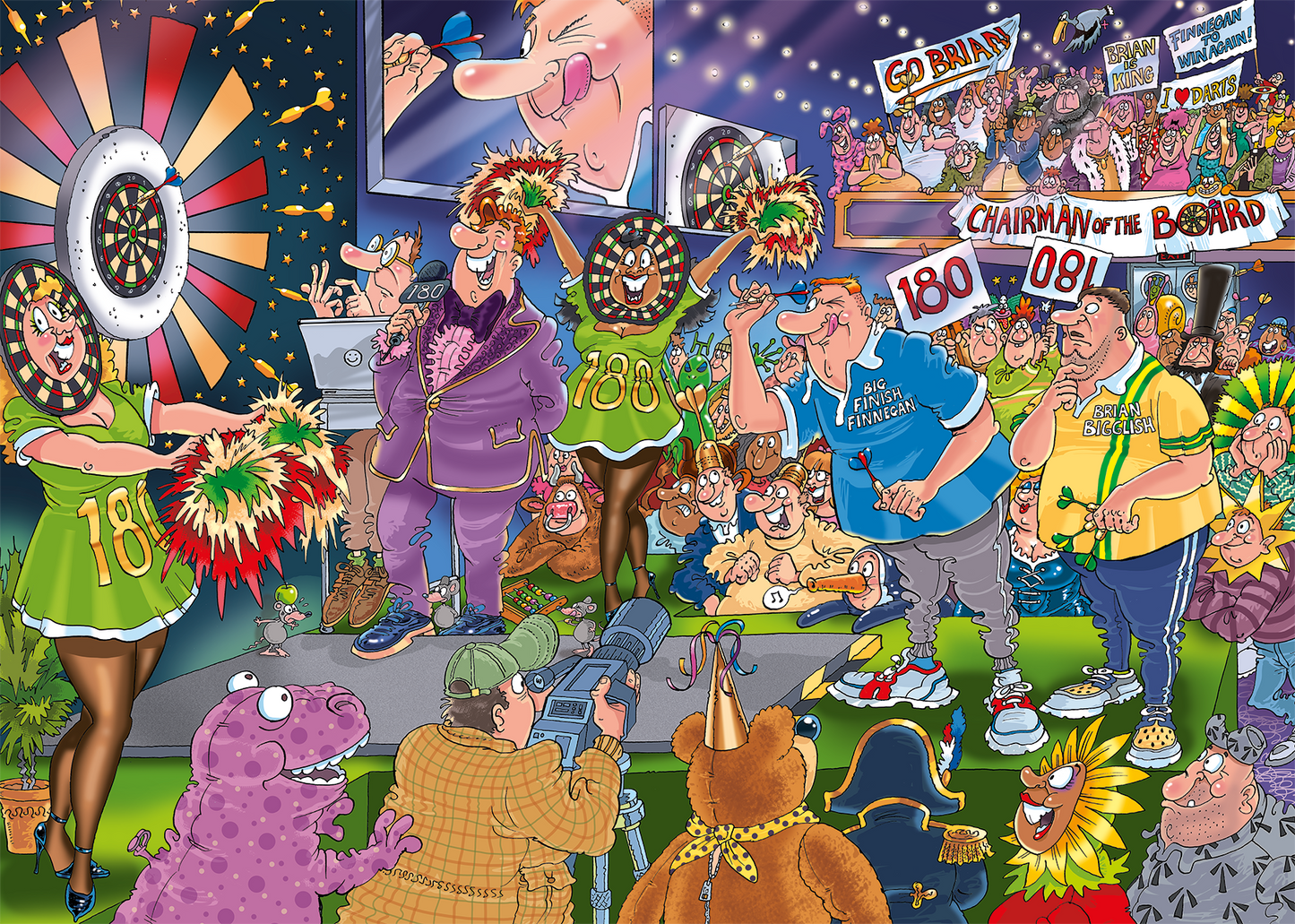 Wasgij Mystery 30 - Bullseye! (1000 pieces)