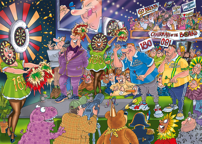 Wasgij Mystery 30 - Bullseye! (1000 pieces)