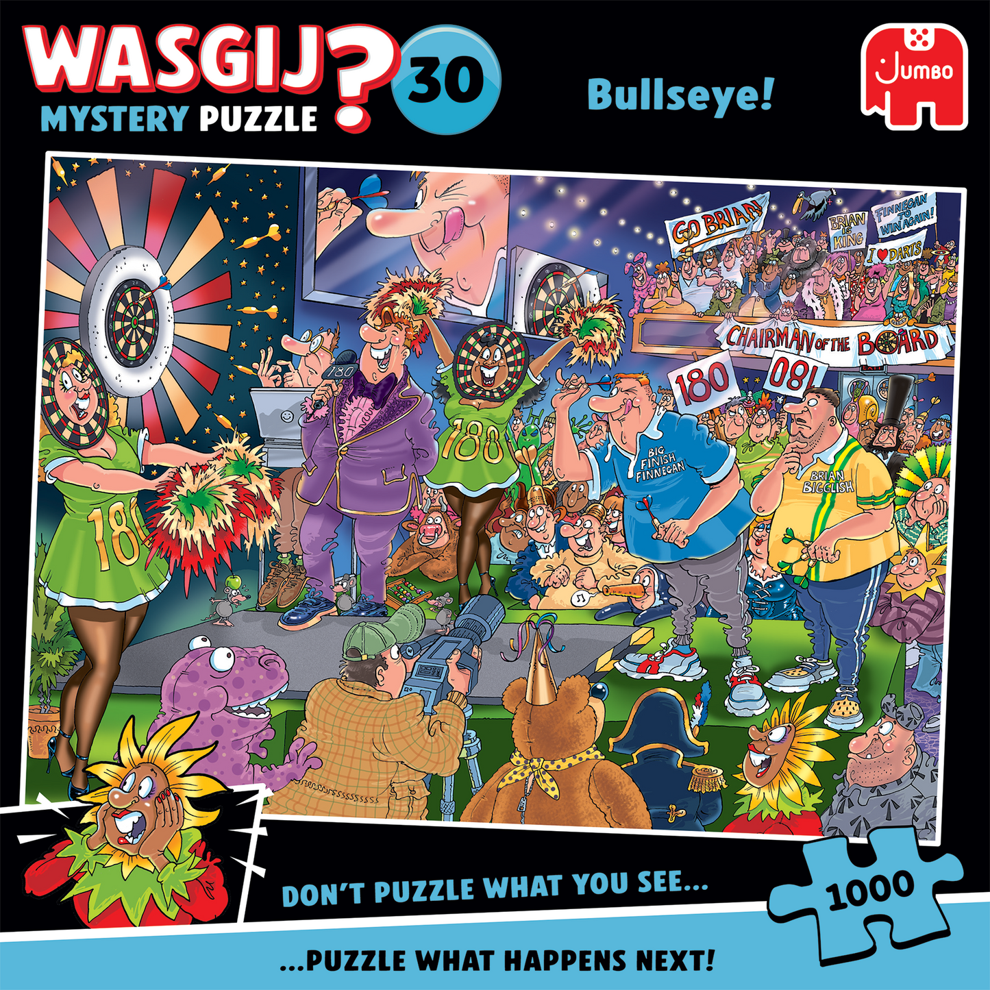 Wasgij Mystery 30 - Bullseye! (1000 pieces)