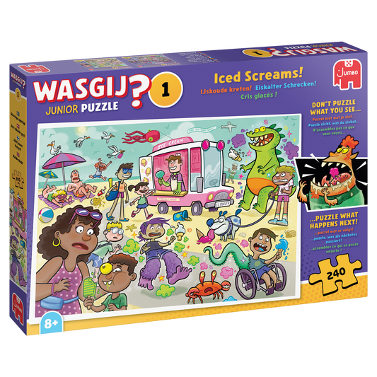 Wasgij Junior 1 - Iced Screams! (240 pieces)