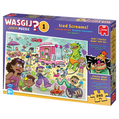 Wasgij Junior 1 - Iced Screams! (240 pieces)