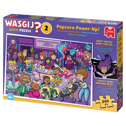 Wasgij Junior 2 - Popcorn Power-Up! (240 pieces)