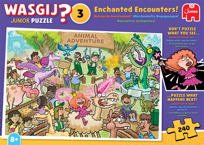 Wasgij Junior 3 - Enchanted Encounters! (240 pieces)