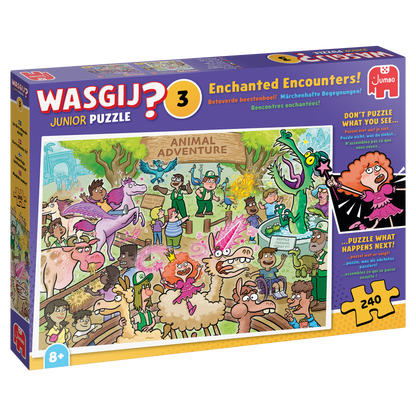 Wasgij Junior 3 - Enchanted Encounters! (240 pieces)