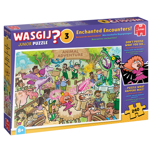 Wasgij Junior 3 - Enchanted Encounters! (240 pieces)