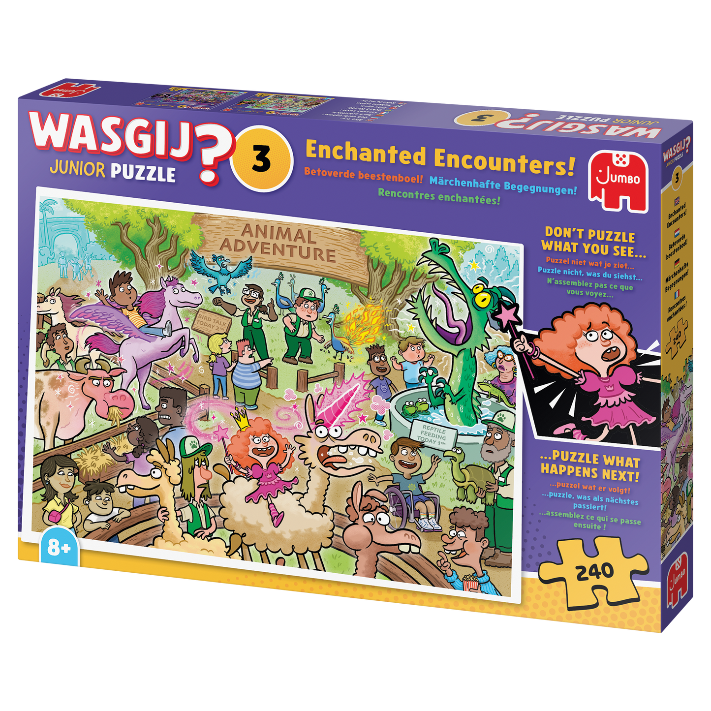 Wasgij Junior 3 - Enchanted Encounters! (240 pieces)