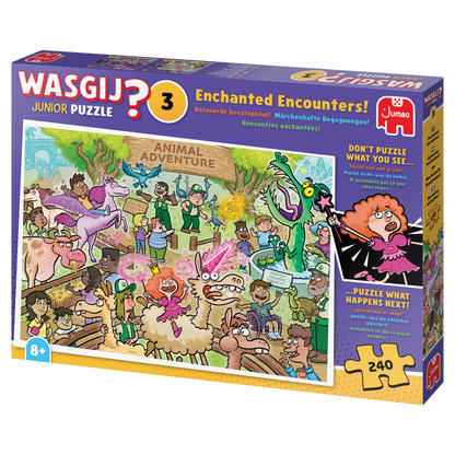 Wasgij Junior 3 - Enchanted Encounters! (240 pieces)