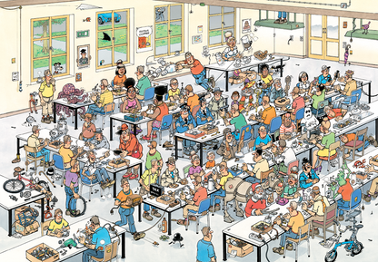 Jan van Haasteren - Can we fix it? (2000 pieces)