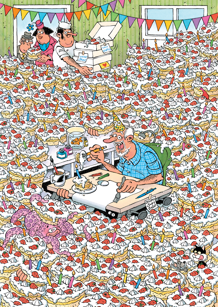 Jan van Haasteren Expert 8 - Hurra, Jan 90 Jahre!​ (500 Teile)