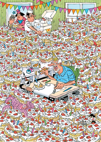 Jan van Haasteren Expert 8 - Hurra, Jan 90 Jahre!​ (500 Teile)