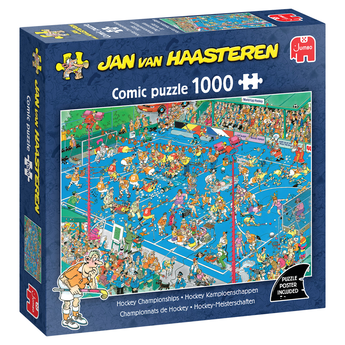 Jan van Haasteren - Hockey Kampioenschappen (1000 stukjes)