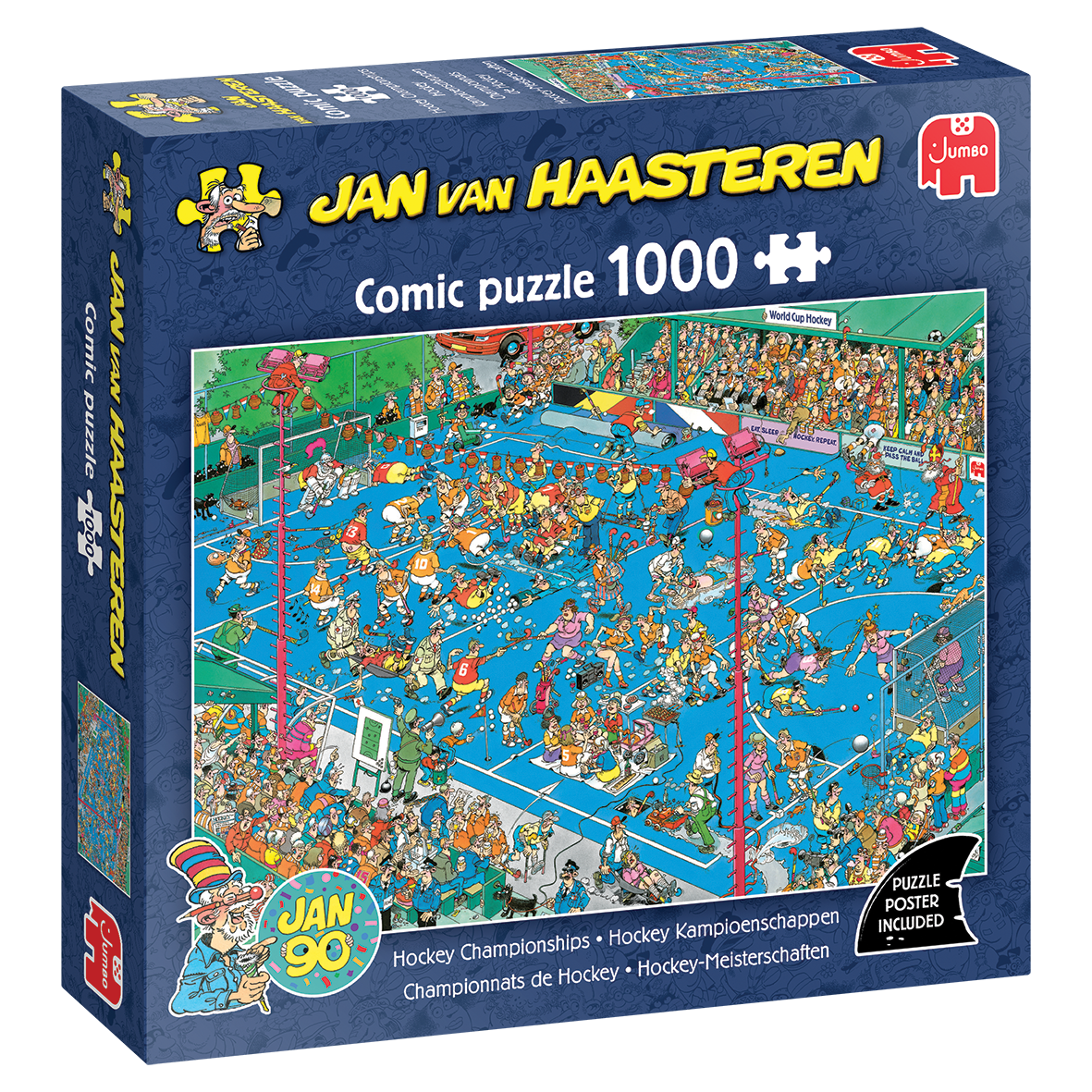 Jan van Haasteren - Hockey Kampioenschappen (1000 stukjes)