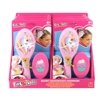 Funlockets - Ma Brosse à Cheveux Secrète avec Strass