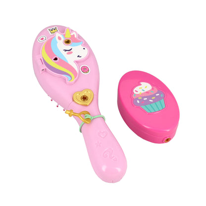Funlockets - Ma Brosse à Cheveux Secrète avec Strass