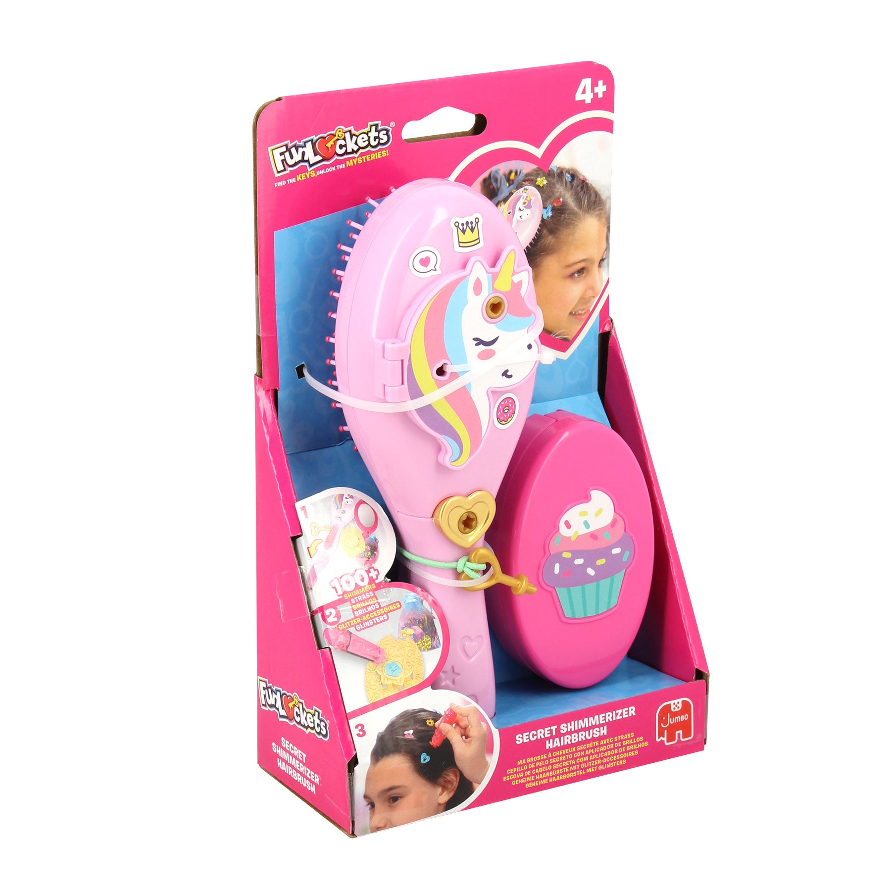 Funlockets - Geheime Haarborstel met Glinsters