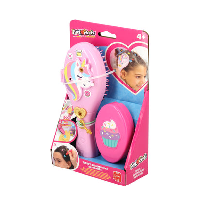 Funlockets - Ma Brosse à Cheveux Secrète avec Strass