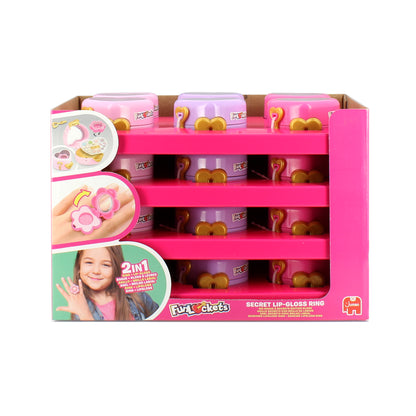 Funlockets - Anillo Secreto con Brillo de Labios