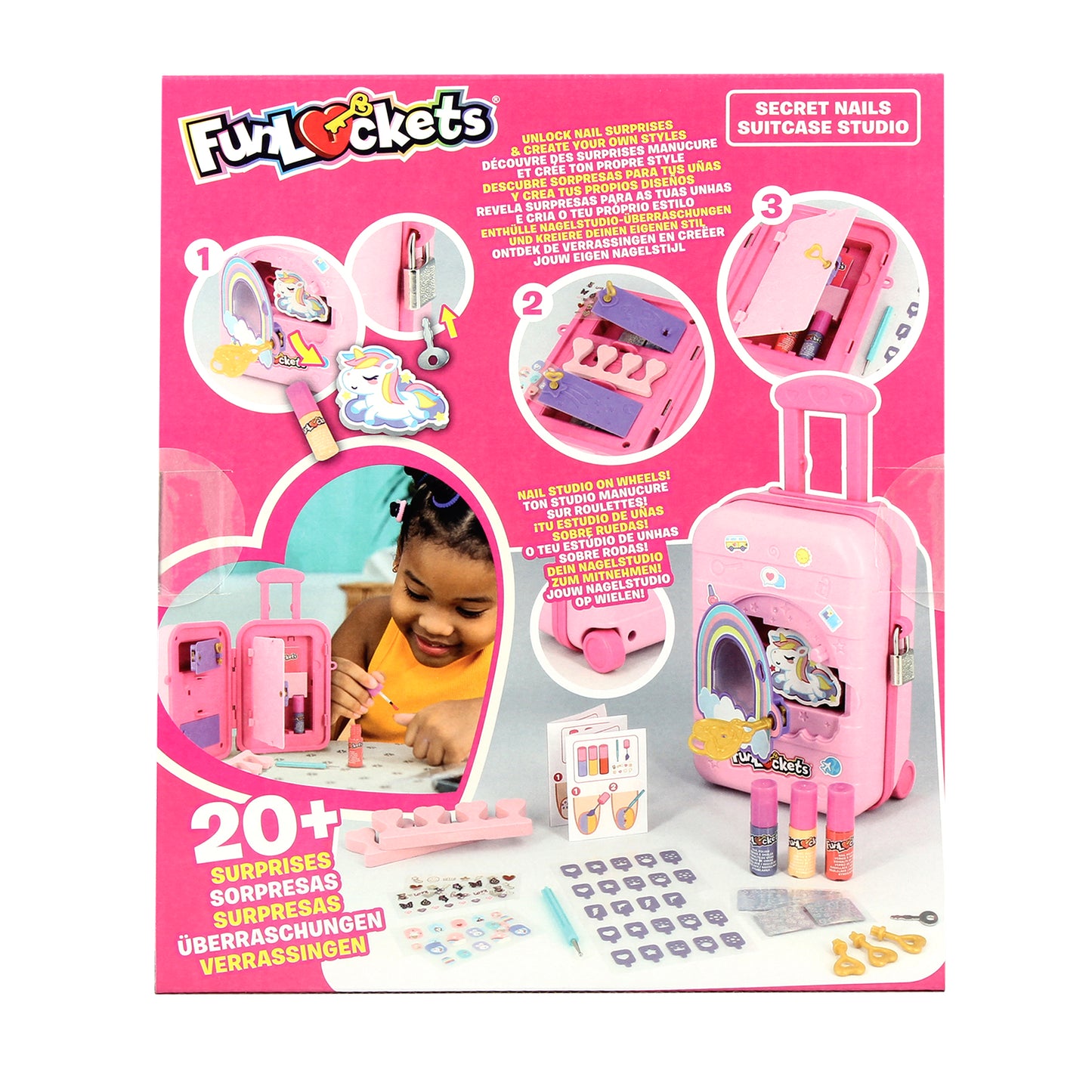 FunLockets - Secret Nails Suitcase Studio