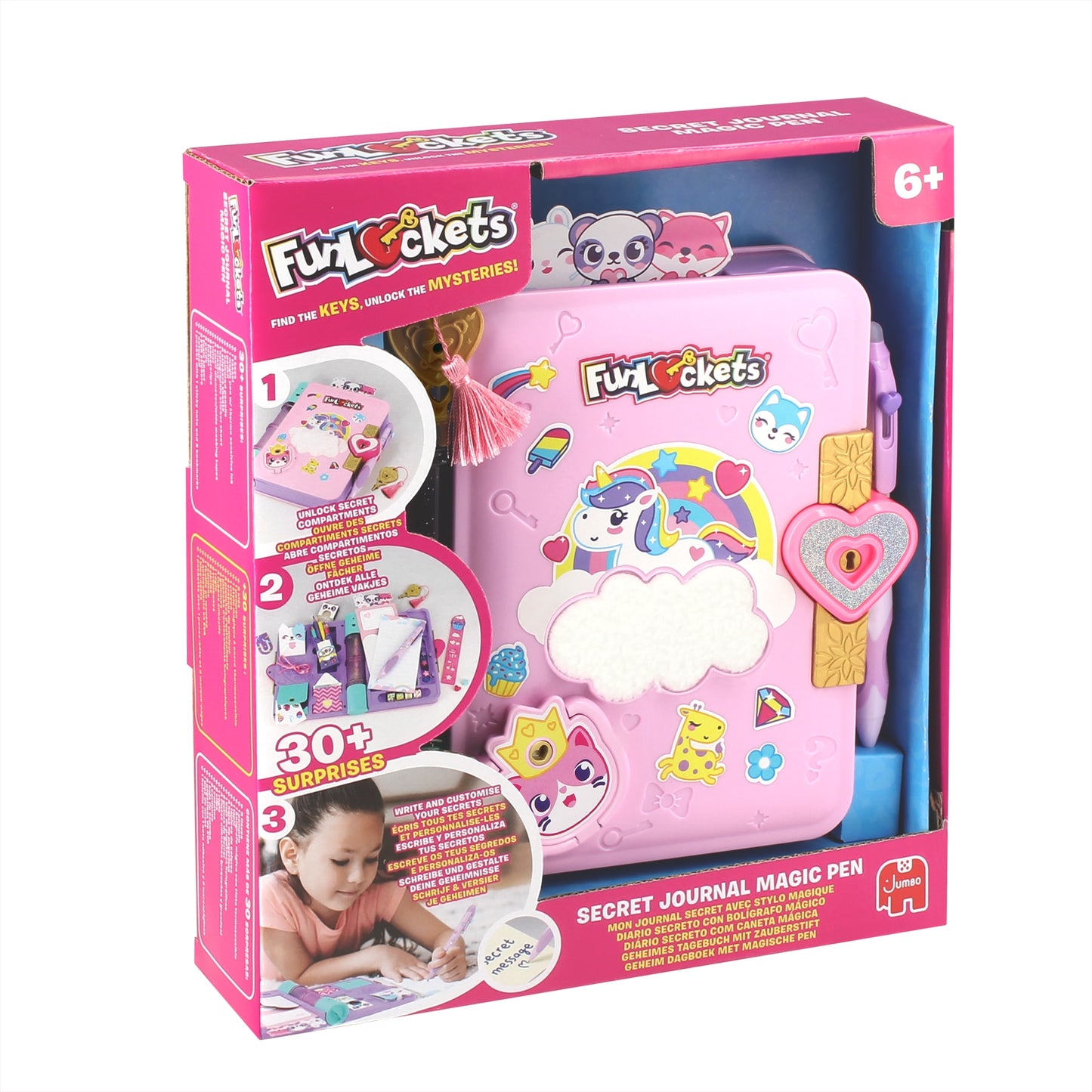 FunLockets - Mon Journal Secret avec Stylo Magique
