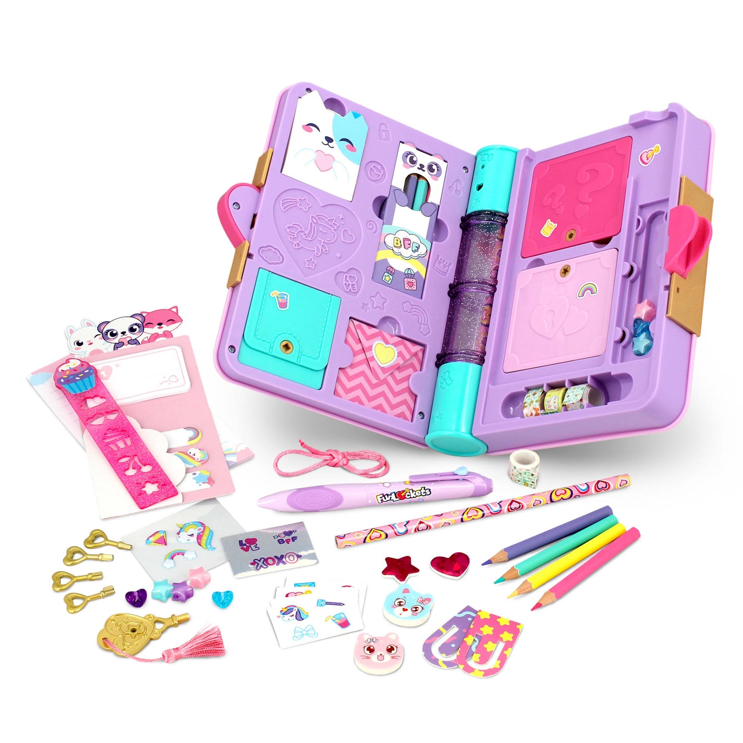 FunLockets - Mon Journal Secret avec Stylo Magique