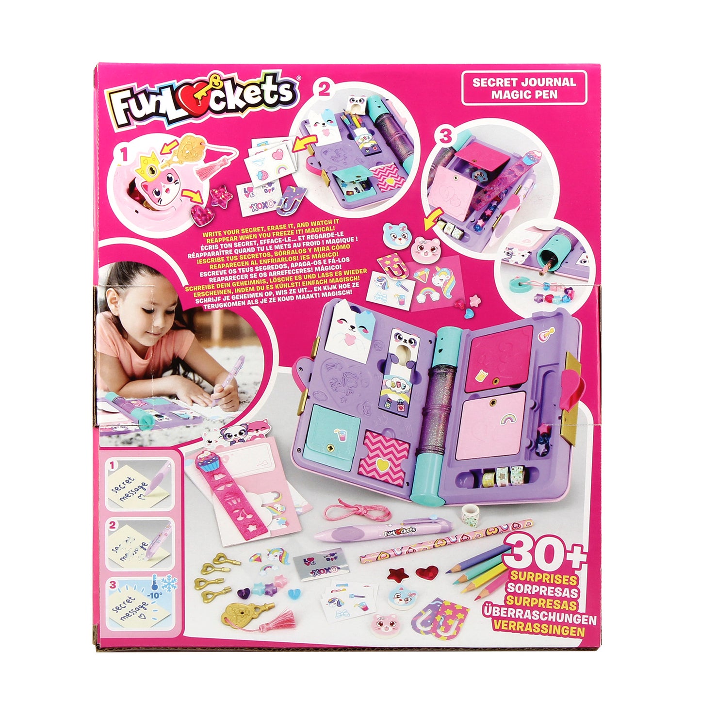 FunLockets - Mon Journal Secret avec Stylo Magique