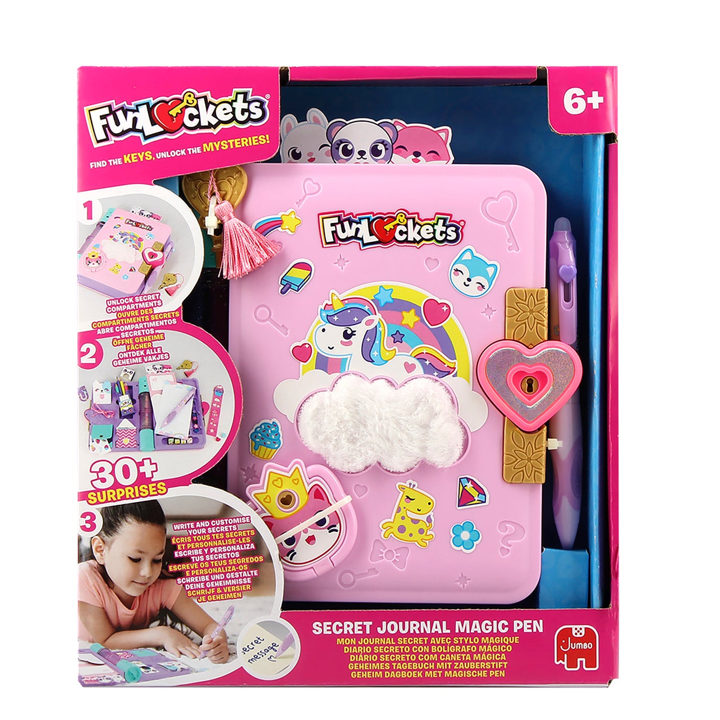 FunLockets - Mon Journal Secret avec Stylo Magique