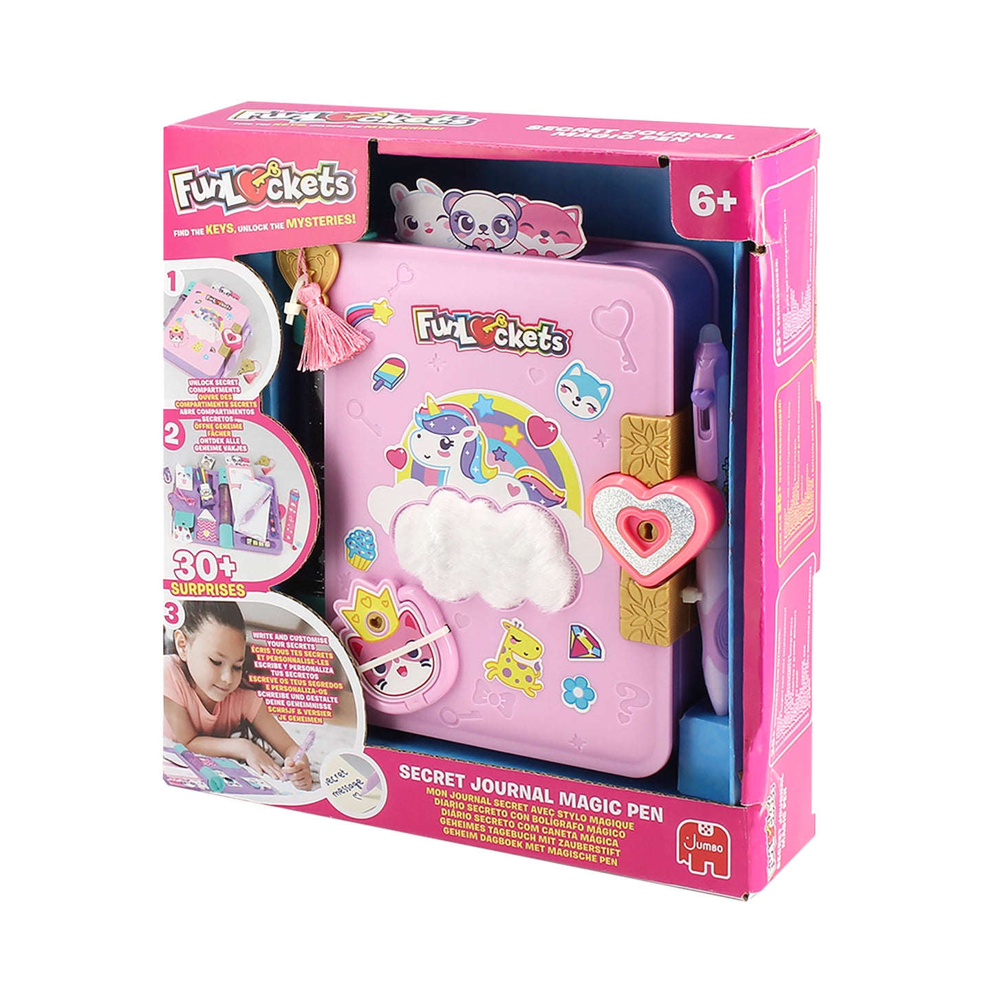 FunLockets - Mon Journal Secret avec Stylo Magique
