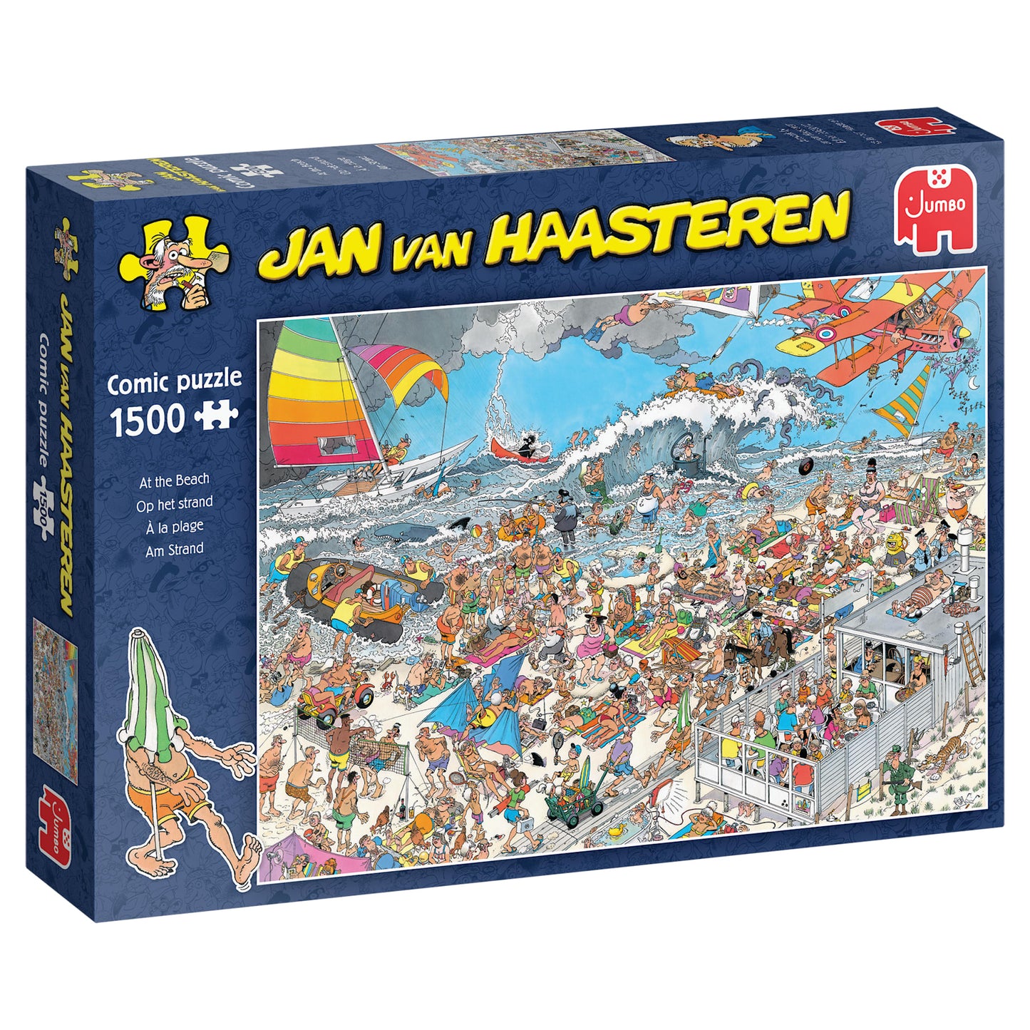 Jan van Haasteren - Am Strand (1500 Teile)