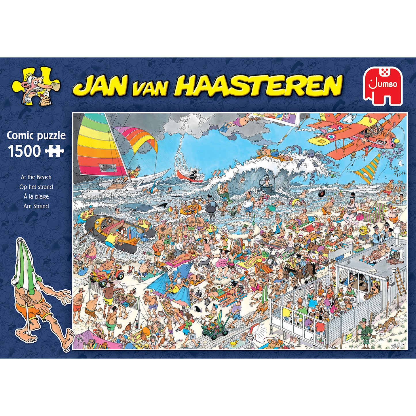 Jan van Haasteren - Am Strand (1500 Teile)