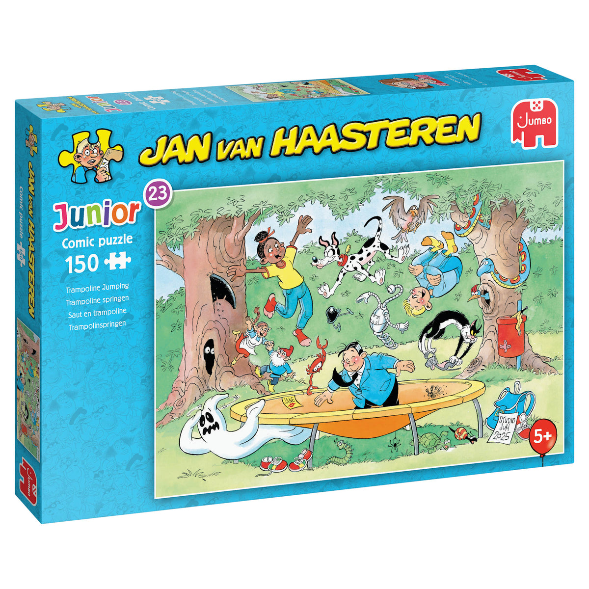 Jan van Haasteren Junior 23 - Trampoline Jumping (150 pieces)