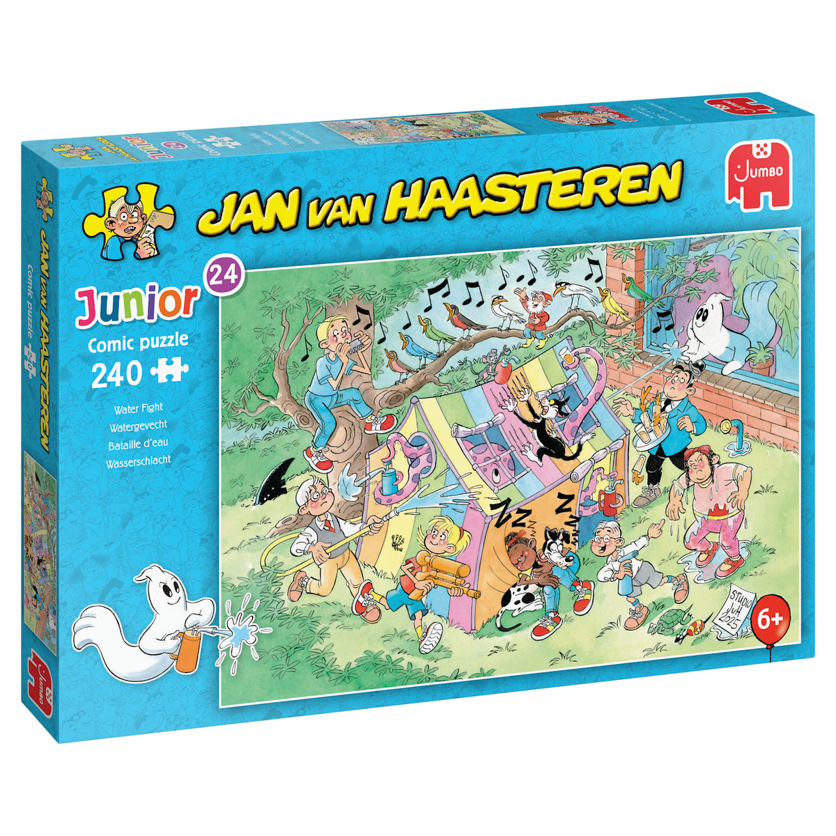 Jan van Haasteren Junior 24 - Water Fight (240 pieces)
