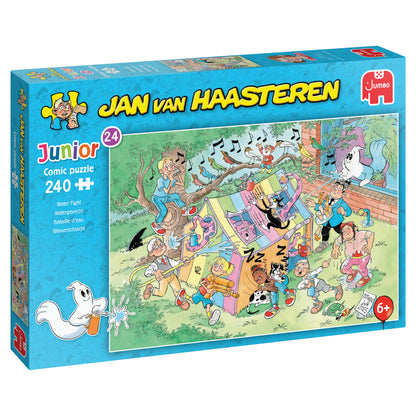 Jan van Haasteren Junior 24 - Water Fight (240 pieces)
